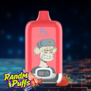 RandM Digital Box 12000 - Stawberry Red Bull