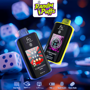 RandM Tornado 25000 - Black ice